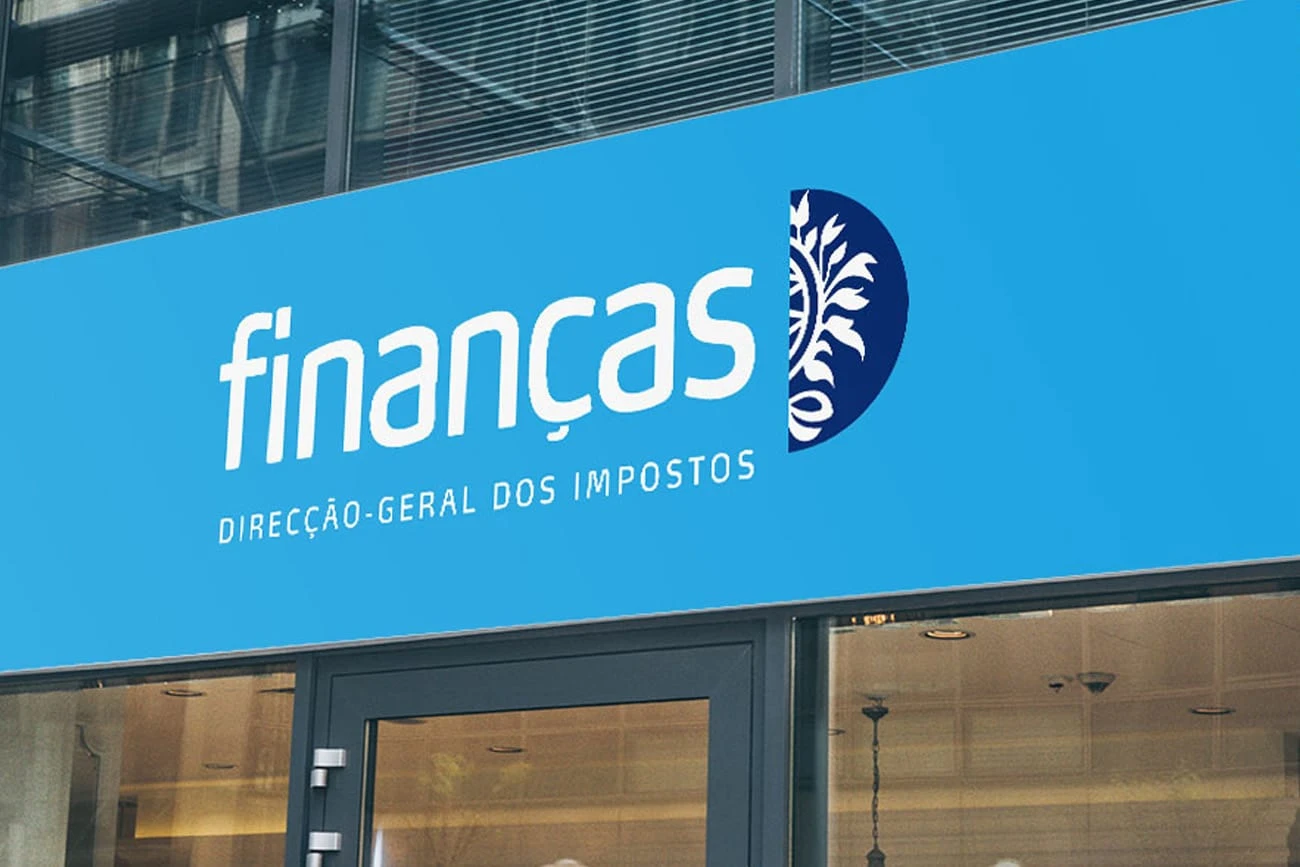 The Portuguese tax authority Finanças (Direção-Geral dos Impostos) sign on a building — the IFICI tax regime
